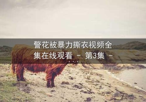 警花被暴力撕衣视频全集在线观看 - 第3集 - 当正义的制服被残忍撕裂