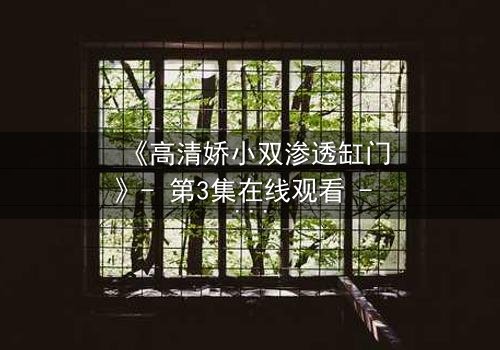《高清娇小双渗透缸门》- 第3集在线观看 - 当秘密之门开启,谁能全身而退?