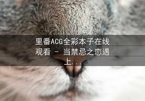 里番ACG全彩本子在线观看 - 当禁忌之恋遇上超自然诅咒,谁将揭开真相?