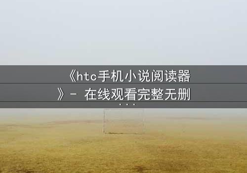 《htc手机小说阅读器》- 在线观看完整无删 - 当阅读器变成杀人预告