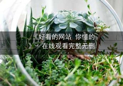 《好看的网站 你懂的》- 在线观看完整无删 - 当欲望与道德在屏幕两端激烈碰撞