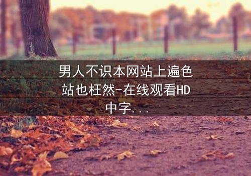 男人不识本网站上遍色站也枉然-在线观看HD中字 - 一场颠覆认知的视觉盛宴