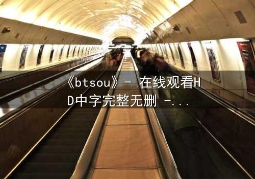 《btsou》- 在线观看HD中字完整无删 - 一场数字迷宫的生死追逐
