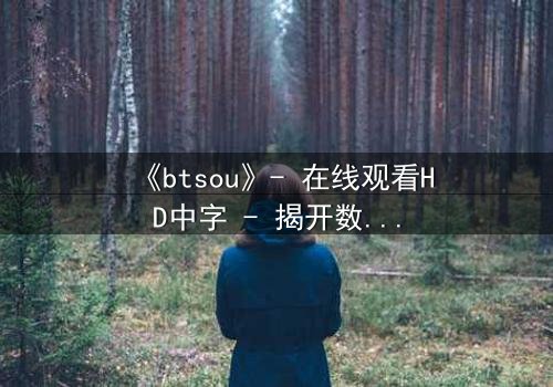 《btsou》- 在线观看HD中字 - 揭开数字迷宫的致命诱惑