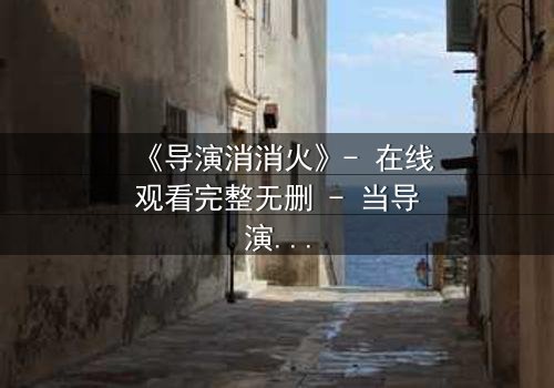 《导演消消火》- 在线观看完整无删 - 当导演的怒火点燃整个剧组!